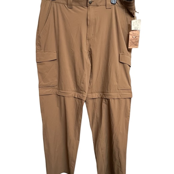 NWT Men’s Beige pants with Zip off legs to make into shorts size 40X32 - Picture 8 of 11